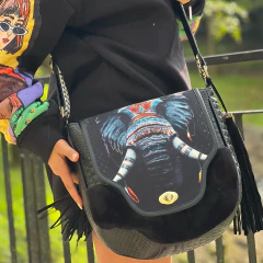 CARRIEL ELEFANTE MAJESTIC NEGRO - comprar en línea