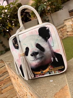 BOLSO CUADRADO BLANCO OSO PONDA - online store
