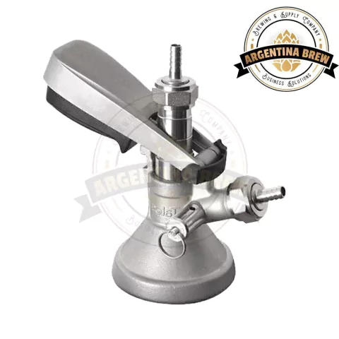 Conector de barril G con válvula de alivio