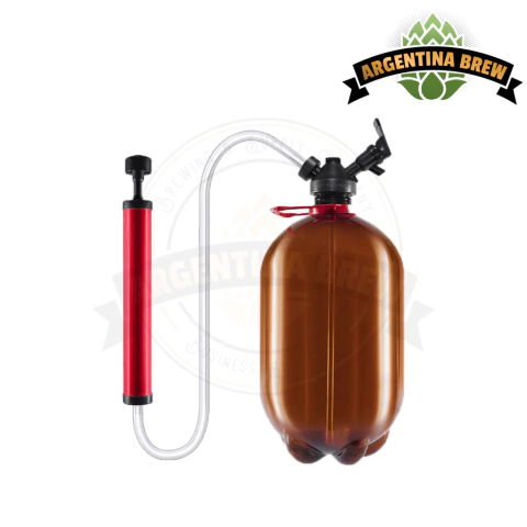 Chopera 5 litros con canilla e Inflador