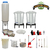 Equipo Inox 100 litros Bloque de 2 Ollas - Línea Home