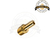 Espiga de 1/4" con rosca M de 1/4" Bronce