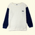 REMERA BASIC COLOR BLOCK M/L > Azul M. - comprar online