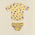 SET REMERA Sticker + SLIP Confite AMARILLO