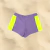 SET REMERA + SHORT UV50+ COLOR BLOCK LILA - tienda online
