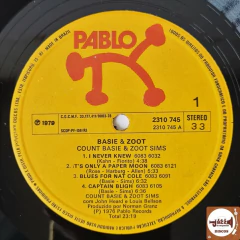 Count Basie & Zoot Sims - Basie & Zoot - Jazz e Companhia Discos