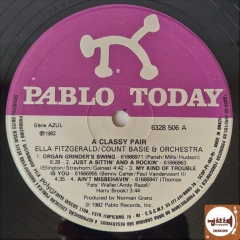Ella Fitzgerald Sings Count Basie Plays - A Classy Pair - Jazz e Companhia Discos