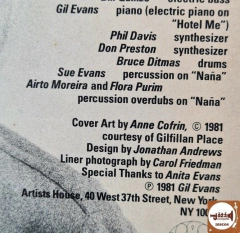 Gil Evans - Where Flamingos Fly (Imp. EUA / 1981 / Com encarte) na internet