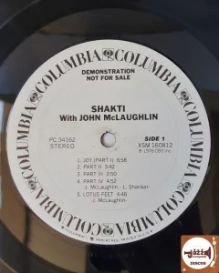Shakti with John McLaughlin (Importado) - Jazz e Companhia Discos