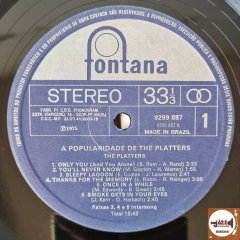 The Platters - A Popularidade (2x LPs / Capa Dupla) - Jazz e Companhia Discos