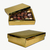 Caja para Bombones, Chocolates de 1/2 Kg. Dorada - Packaging Express