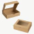 Cajas con Visor Kraft Ecológico Ecommerce - Regalos Resistentes 20x5,5x14 Kraft ambos lados - comprar online