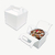 Caja para Pan Dulce 1 Kg Tipo Maletín Con Manija. Blanca