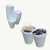 Vaso Termico Telgopor Blanco 240cc Descartable Blanco Sin Tapa