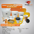 Pote para Helado Termico Telgopor 1/4 Kilo con tapa - Packaging Express