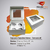 Caja para 4 Cupcakes, Muffins  Con Cuna y Visor de PVC.  Blanca - comprar online