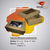Caja para Desayunos, Meriendas, Regalos Grande Con Visor de PVC. Kraft Marrón - comprar online