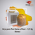 Caja para Pan Dulce 1/2 Kg Tipo Maletin Con Visor. Blanca en internet