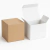 Cajas Cubo Cartón Kraft - Ecommerce - Envíos - 10x10x10 Kraft ambos lados - Packaging Express