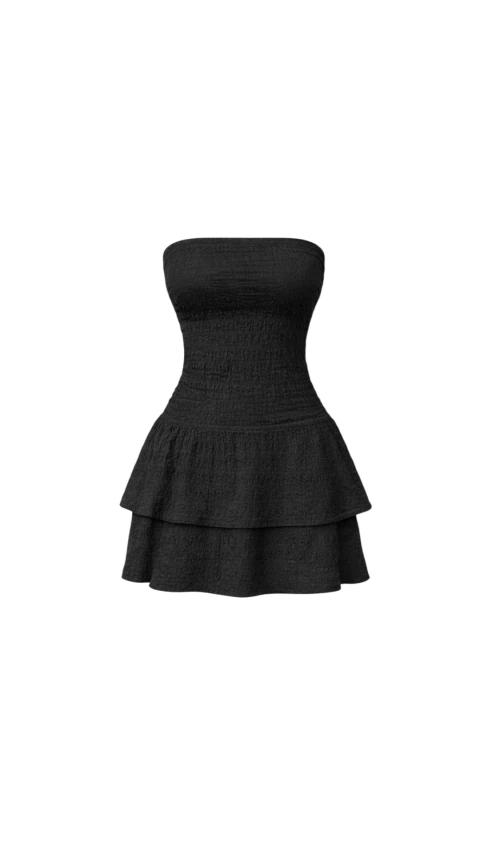 Vestido Angie // Negro - comprar online