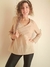 Remera sweater Renata de lanilla - DISCONTINUO (SOLO T. L) - comprar online