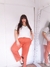 Pantalón Agustina talle grande simil lino - comprar online