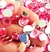 Chaton 8mm Rosa Pacote com 300 peças Acrílico para Colagem - comprar online