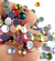 Chaton 6mm Multicolorido Base Reta para Colagem Pct 350 pçs aprox. Ref:6106 - comprar online