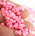 Meia Pérola 05mm Rosa Pacote com 200 peças ref.1646