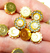Aplique Chuva de Cristal com Pérola Pct com 200 peças Ref:2135 - comprar online