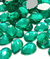 Gota Sextavada Acrílico Verde 14 x 10mm Pct 30 pçs ref:2233 na internet