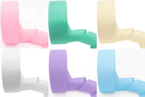 Kit de Fita de Gorgorão N9 Tons Pastéis - 60 metros - comprar online