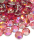 Chaton 6mm Rosa Irisado Pct com 500 Peças ref:4542
