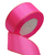 Fita de Cetim Rosa Neon Borda Dourada 38mm x 10 metros Ref.1805