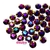 Chaton 3mm Pink Fuchsia HotFix Irisado Pacote com 600 peças ref.9303