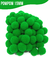 Pompom Verde 15mm com 50 peças ref.0503