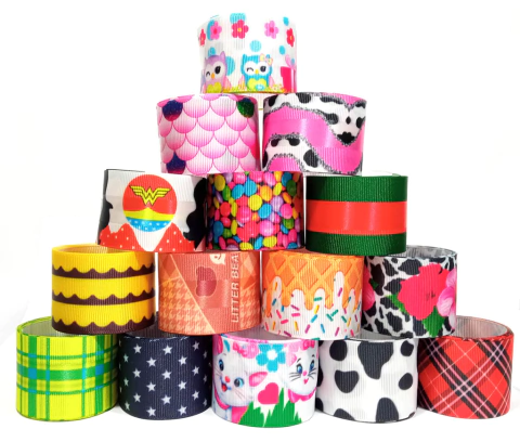15 Metros de Fitas para Laços Mix de temas 38mm ref.2339