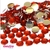 Chaton 03mm Base Reta Vermelho Pimenta Pacote com 1000 peças Ref.6164