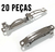 Presilha Cabelo para Montar Laços Encapar 5cm Niquel - DecoarteBrasil Fitas e Produtos para Artesanato