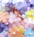 Flor de Organza Mix de Cores 25 peças Ref.1602