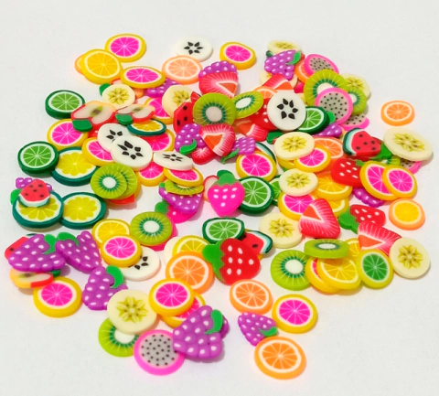 Aplique Frutinhas Pacote com 1000 peças