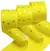 Fita Gorgorão Amarela Estrela Dourada 38mm x 10m 1218-10