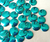 Chaton 6mm Chapinha Azul Pacote com 150 Peças Ref.7891