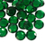 Chaton 8mm Verde Pct com 300 Peças - comprar online
