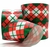 Fita de Cetim Natal Xadrez Nº9 - 10 Metros ref.1066