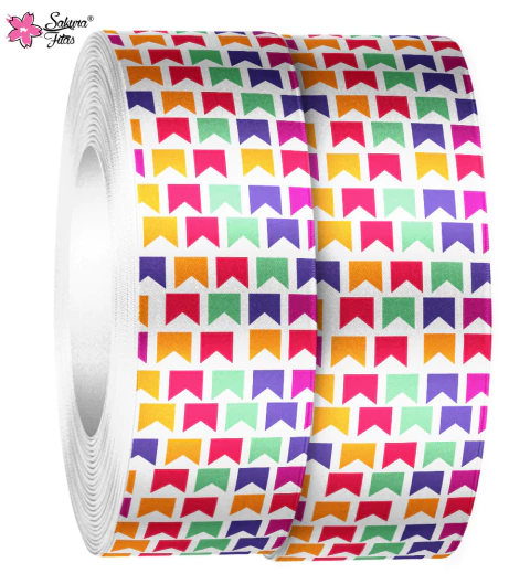 Fita de Cetim Festa Junina 35mm x 10m ref:1991-35