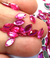 Chaton Navete Rosa 8mm Pacote com 170 peças Ref.0621 - comprar online