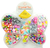Kit Para Fazer Pulseiras 750 Peças Miçangas Infantil + Fio de Nylon ref.0623