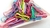Clip Multicolorido pct com 50 ref.0111