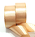 Fita de Cetim Champanhe Borda Dourada 50mm x 5 metros Ref.222-50 - comprar online